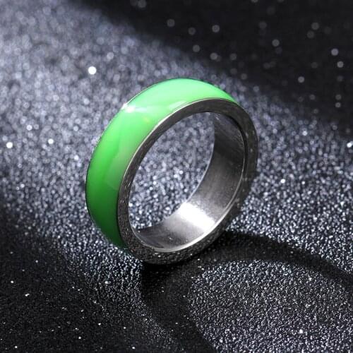 MOREDEAR 6mm 316 Stainless Steel Rings For Men and Women