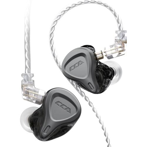 CCA CSN 1BA + 1DD Hybrid Noise Reduction Earphone In Ear Earbuds Monitor Headphones HIFI Headset For KZ ZSN PRO ZSX ZS10 PRO ZAX