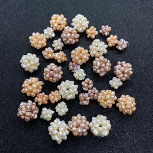 5pcs/bag New Irregular Shape Natural Freshwater Pearl 8/12/14/18mm DIY Handmade Wind Chime Pendant Ladies Jewelry Accessories