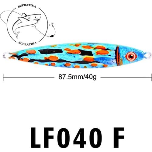 Lifelike Eyes Freshwater Anti-Corrosion Metal Fishing Bait 87.5mm/40g Bionic Jig Bait High Quality Fishing Lure Hard Bait