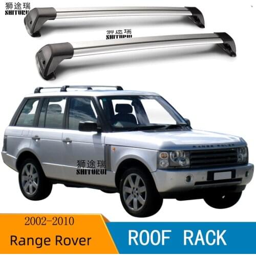 For LAND ROVER RANGE ROVER III (L322) 2002-2012 (FIXED POINT) Serultra quiet truck roof rack bar car special aluminum alloy belt