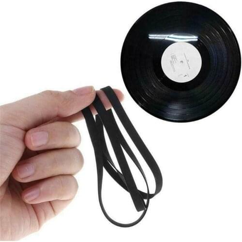 1PC Belt Rubber Drive For Tape CD Rubber Turntable Replacement Straps belt Transmission Phonograph V8I1