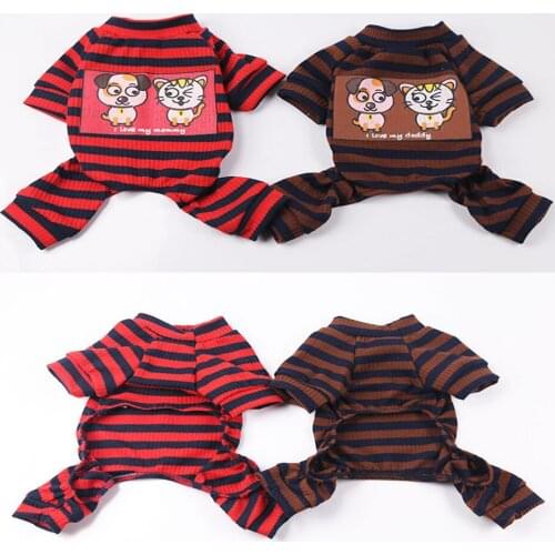 Pet Shirt Spring And Summer Puppy Home Service Pet Cat Dog Clothes Pajamas Ubranka Dla Psa Dogs Clothing Ropa Perro Dropship