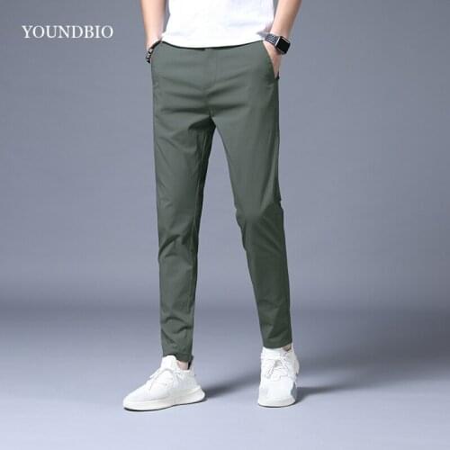 Youndbio Men's Classic Trousers