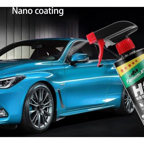 Liquid Ceramic Spray Coating Car Polish Spray Sealant Top Coat Quick Nano-Coating 500ML Car Spray Wax Car Cleaning Dropshipping