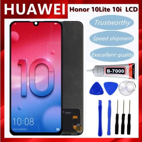 6.21" For Huawei Honor 10 Lite LCD Display Touch Screen Replacement Parts For Honor 10i HRY-LX1 HRY-LX2 HRY-LX1T LCD Display