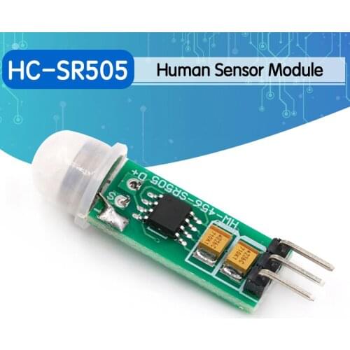 5PCS HC-SR505 Mini sensing module for arduino body sensing mode mini-body sensor switch NEW