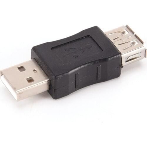 Male To Female Adapter Connectors USB 2.0 A Type For Extension Line Docking USB M/F Extension Adapter
