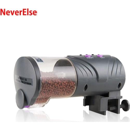 Automatic Fish/Turtle/Shrimp Feeder Feeding Adjust Timer Aquarium Fish Tank Vacation Weekend Fish Food Dispenser Battery Powered