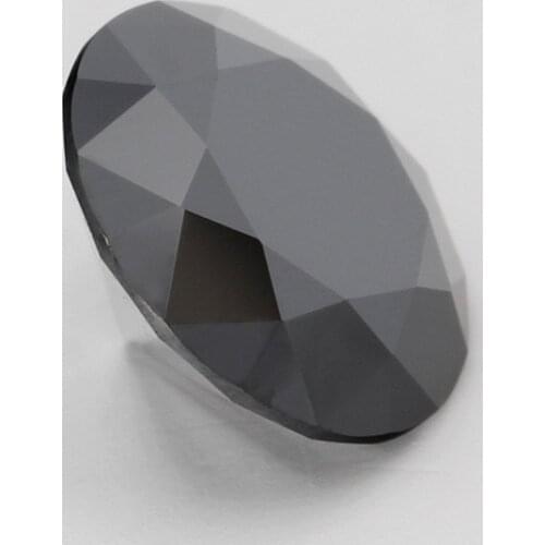 Black Brilliant Cut VVS1 Moissanite Diamond Test Past Excellent Quality 0.1-2 Carat Gemstone Beads for Women Vintage Ring Making