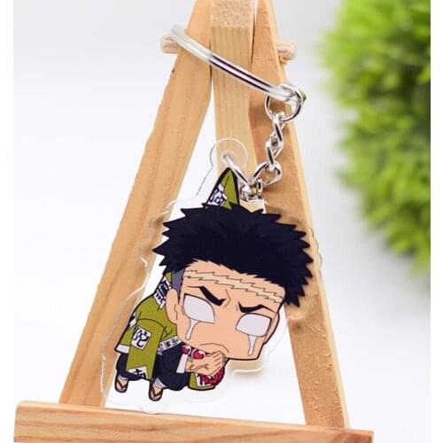 Demon Slayer Keychain Anime Kimetsu no Yaiba Keyring WL0490