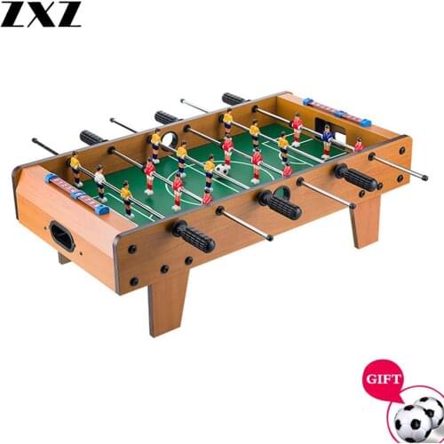 Wooden Children Tabletop Foosball Table Football Machine Double Christmas Gift Toy Boy Adult Entertainment Bar Games Table 69CM
