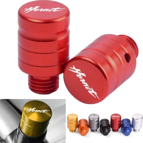For Honda Hornet 900 600 250 250R 160R CB600F CB500F CBR600 2 pcs CNC Aluminum M10X1.25 Motorcycle Mirror Hole Plug Screw