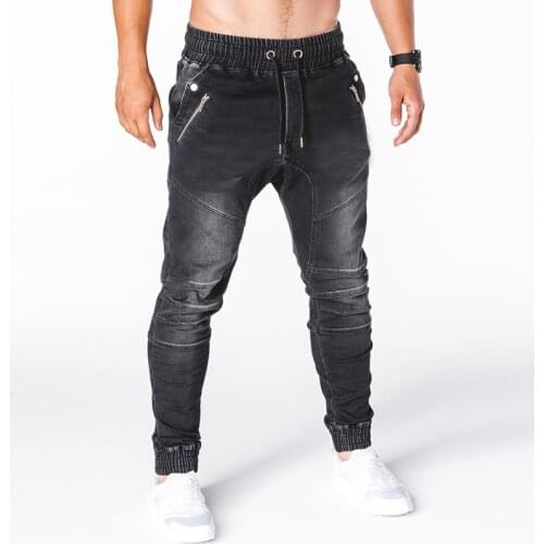 New Jeans for Men Casual Jeans Hombre Zipper High Quality Jean Homme Classic Style Stretch Slim Denim Pants Mens Trousers