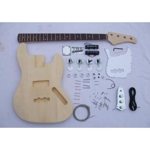 Electric bass semi-finished unassembled kits, JAZZ Electric bass #2