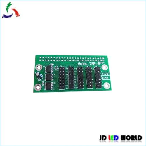 HUIDU 75E-5 5 groups HUB75E HUB adapter Board Single 50 pin convert to 5 ports HUB75E suit for D35 D30 LED card