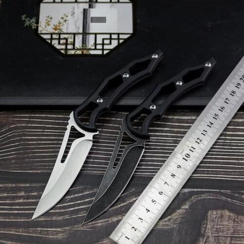 Small tactical hunting knife outdoors camping survive knives multi Scalpel Carved defense pocket key straight Knife