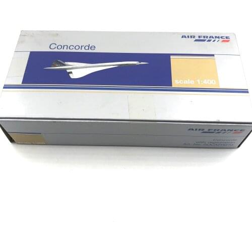 Metal 1/400 Concorde Air France British Airplane Model Airliner Alloy Diecast Kids Collection Air Plane Model Toys Gift