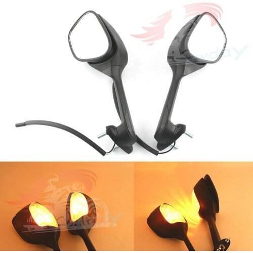 New Left & Right Rear Wing Mirrors For Suzuki GSXR1000 2005-2011 K5 K7 K9 GSXR600 GSXR750 2006-2011 K6 K8 K11 07 09 10