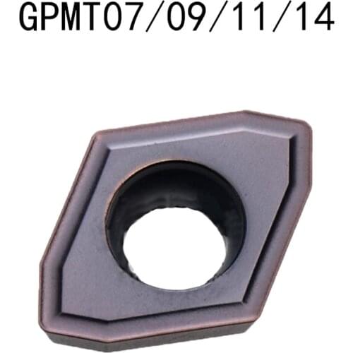 Original Blades Drilling Inserts GPMT GPMT070204-U1 UP20M GPMT07 GPMT09 GPMT11 GPMT14 VP15TF CNC Carbide Inserts Drill Cutter