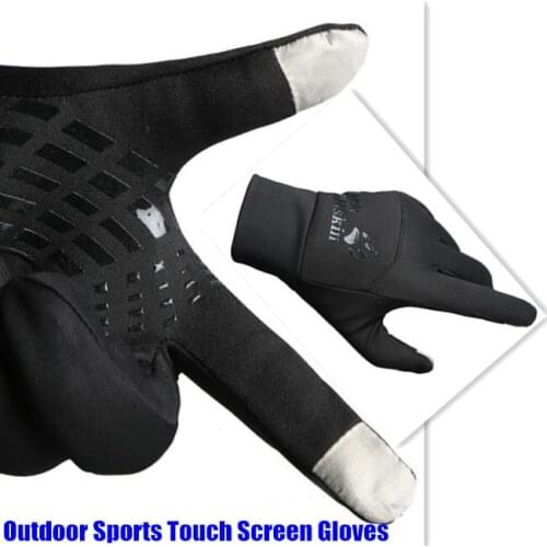 Winter Lightweight Running 2-Finger Touch Screen Gloves For Men&Women Jogging Football Cycling,Non-slip,Waterproof