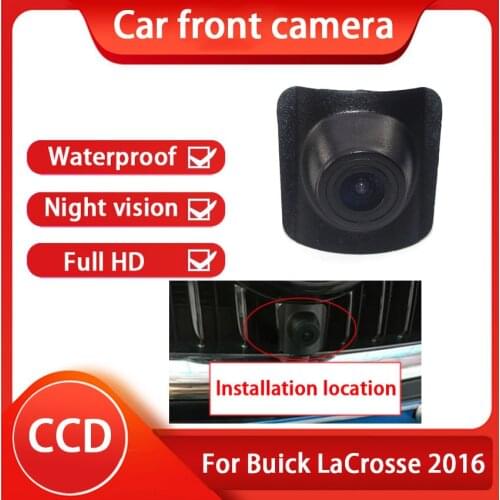Car Front Camera For Buick LaCrosse 2016 HD Waterproof High Quality CCD Night Vision Driving Safety 170° wide-angle waterproof