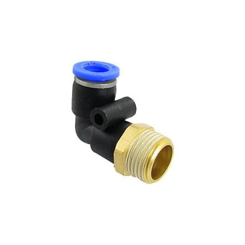 Pneumatic Quick Fittings 90 Degree Tube Connector 8mm