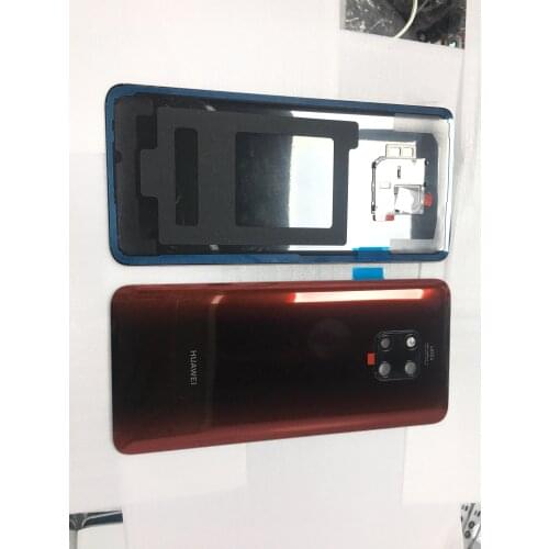 Full New For Huawei Mate 20 Back Battery Cover Door Rear Glass Housing Case For Huawei Mate 20 Pro Battery Cover With Lens