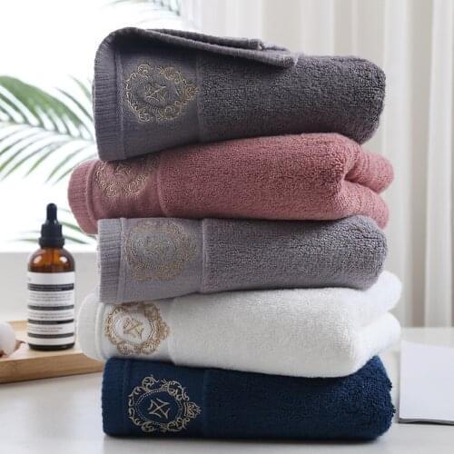 New Luxury Embroidery Adult Face Towels Bathroom 160x80cm Large Bath Cover Hotel For Home Blanket Decoration Terry Wedding Gift