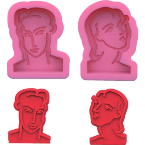 T84A Human Candle Epoxy Resin Mold Women Men Decorations Casting Silicone Mould DIY Crafts Jewelry Ornaments Making Tools
