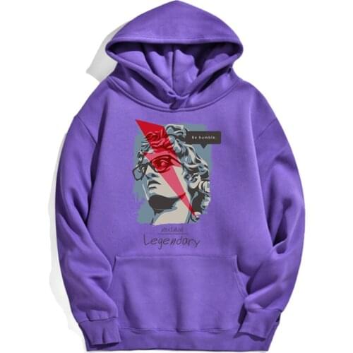 Man With Abstract Pattern Hoodie Male Legendary That Man Streetwear Hoodie High Quality Costumes Solid Color Tracksuits Men