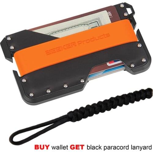 ZEEKER Slim RFID Blocking Metal Purse Fashion Bag Women Card holder Men