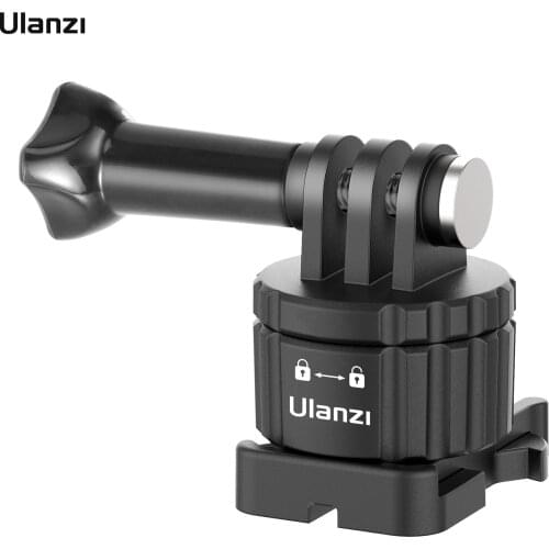 Ulanzi GP-11 Action Camera Quick Release Buckle Magnetic Adapter Sports Camera Buckle Mount for GoPro Hero 9/8/7 DJI Osmo Action