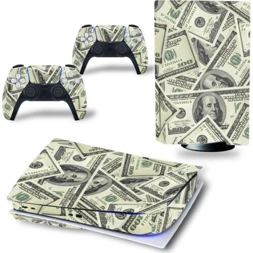For PS5 Disk Viny Decal Sticker Console + 2 Controller Skin Sticker For Sony Playstation 5 Game Accessories