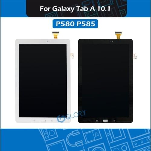 P580 P585 LCD Assembly For Samsung Galaxy Tab A 10.1 SM-P580 SM-P585 LCD Display Touch Screen Digitizer Assembly Replacement