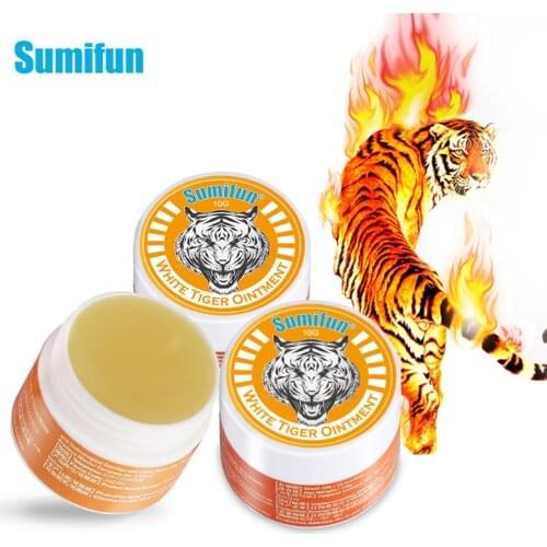 10g Tiger Balm Analgesic Ointment Arthritis Joint Back Knee Neck Muscle Sprain Pain Relief Cream Body Massage Medical Plaster