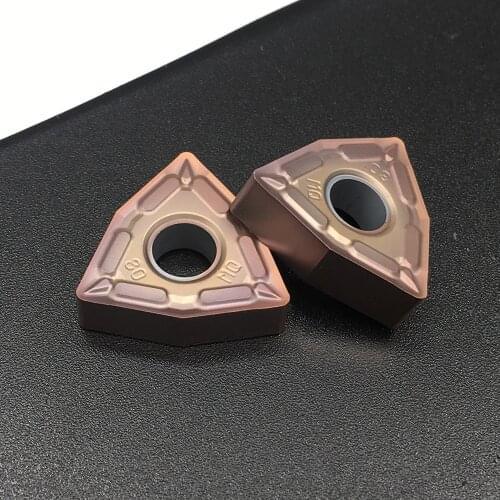 10PCS WNMG080408 MQ FT1125 For Stainless Steel High Quality Machining CNC Lathe Tool Lathe Carbide Inserts Turning Tool