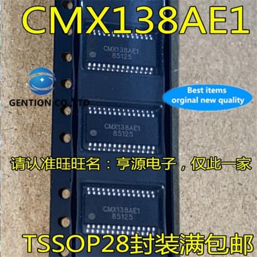 5Pcs CMX138AE1 TSSOP28 CMX138 Audio circuit processor chip in stock 100% new and original