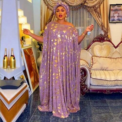 HGTE African Abaya Dress Africa Clothing African Dresses For Women Muslim Long Maxi Dress Plus Size Bat Sleeve Party Africa Robe