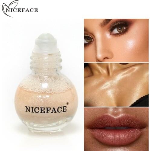 Diamond Bomb Liquid Highlighter Tint Makeup iluminador Highlighter Face Concealer Glitter Shimmer Shine White Gold High Light