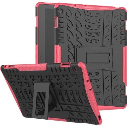 Case for Huawei MediaPad M3 Lite 10 BAH-W09 BAH-AL00 10.1 inch Stand Cover Shockproof Rubber Bumper Dual Layer Armor Cover
