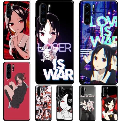 Anime Kaguya Sama Back Case For Huawei P40 P30 Lite P Smart Z 2019 P20 Pro Mate 20 Lite Honor 20i 9A Nova 5T
