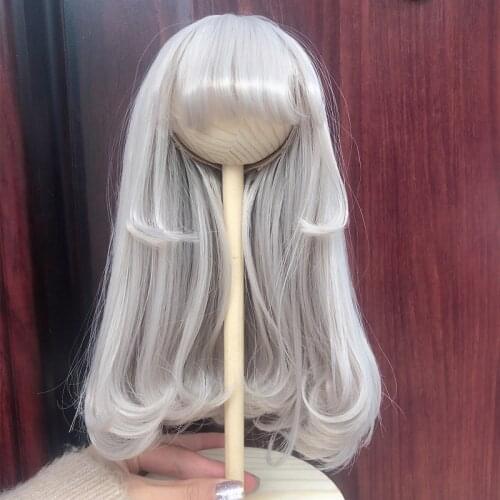 Baby BJD 1/6 wig high temperature fiber false hair SD wig ancient style chemical fiber cute girl cos false hair