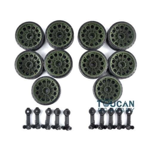 Heng Long 1/16 Soviet T34-85 RC Tank 3909 Plastic Road Wheels TH00528-SMT4