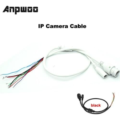 IP camera cable for IP network camera cable replace cable RJ45 camera Cable DC12V for CCTV ip camera replace use