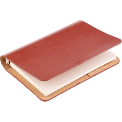 A7 Pocket Loose-leaf Notebook Leather Cover Business Diary Memos Planner Notepad Note Book Agenda Organizer Gifts