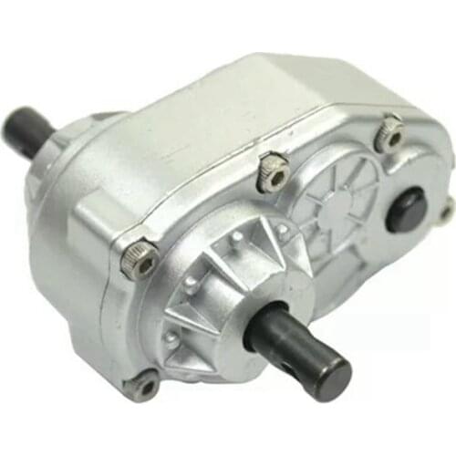 Scx10 1/10 Metal Transfer Case for 1:10 RC Car SCX10 RC4WD-S Gelande II D90 RC Crawler Moving Gearbox RC Vehicle Parts AccessorY