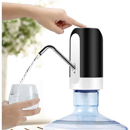 Drinking Water Pump Mini Barreled Water Electric Pump Automatic Water Dispenser USB Charging Household Drink Dispenser Pump