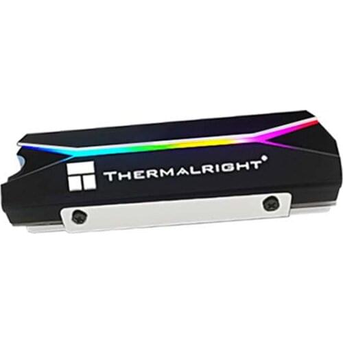 Thermalright M.2 2280 ARGB SSD Cooler 5V/3Pin RGB Lighting m2 Solid-state Hard Heatsink SSD Cooling