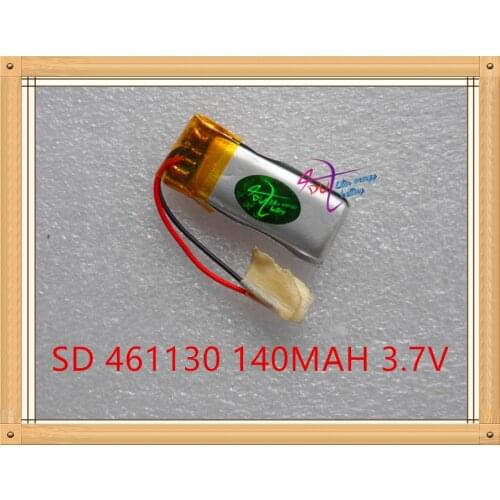 L degree of energy 3.7V polymer lithium battery 461130 MP3 MP4 140MAH Bluetooth headset small toy sound